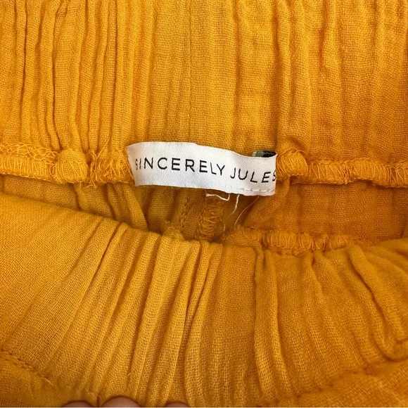 Sincerely Jules Mustard Yellow Pants - Picture 4 of 8